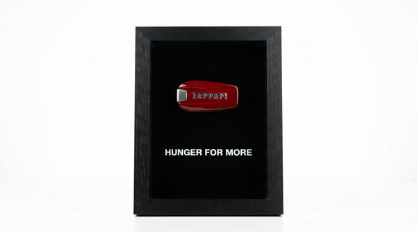 HUNGER FOR MORE. — Ferrari Key Art Frame | Limited Edition