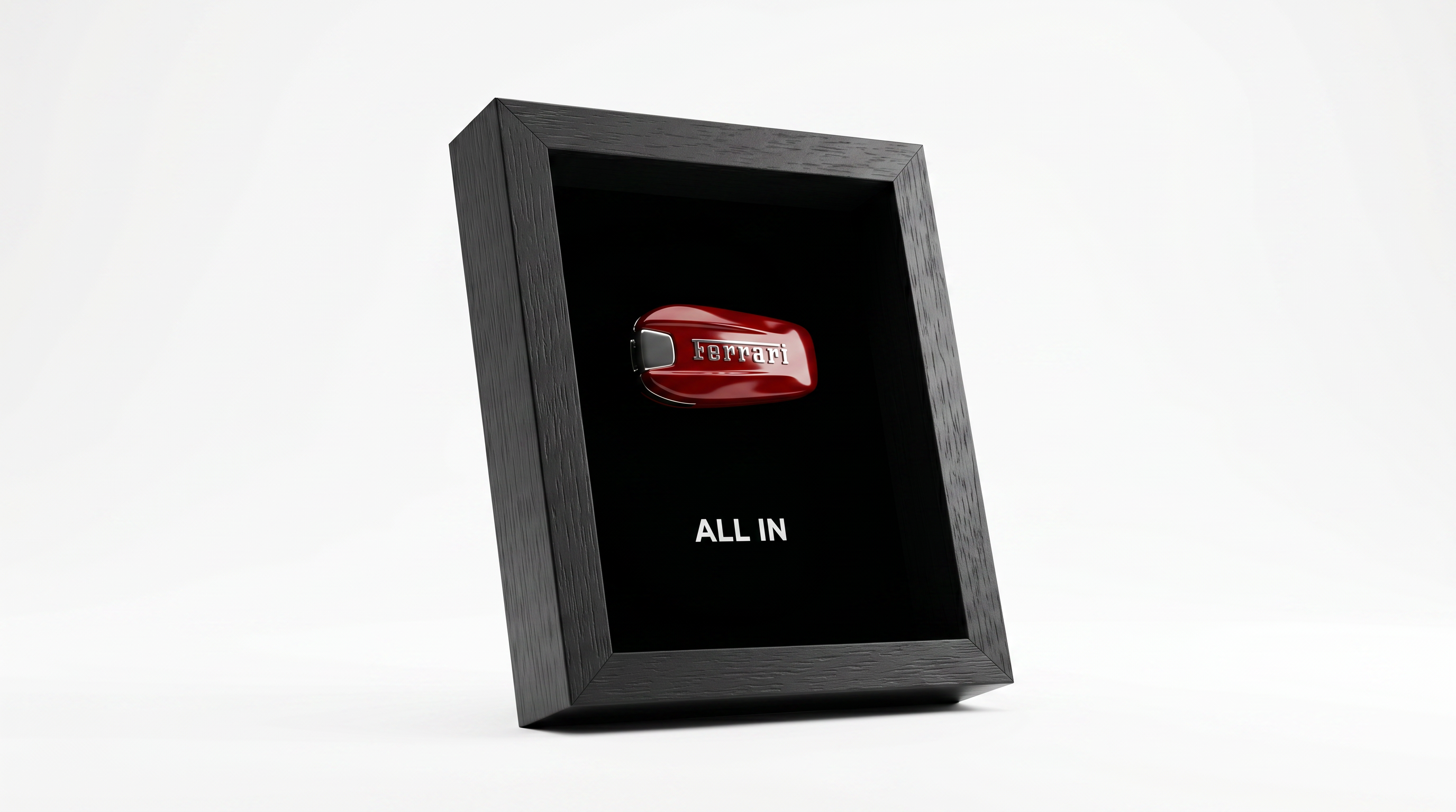 ALL IN. — Ferrari Key Art Frame | Limited Edition