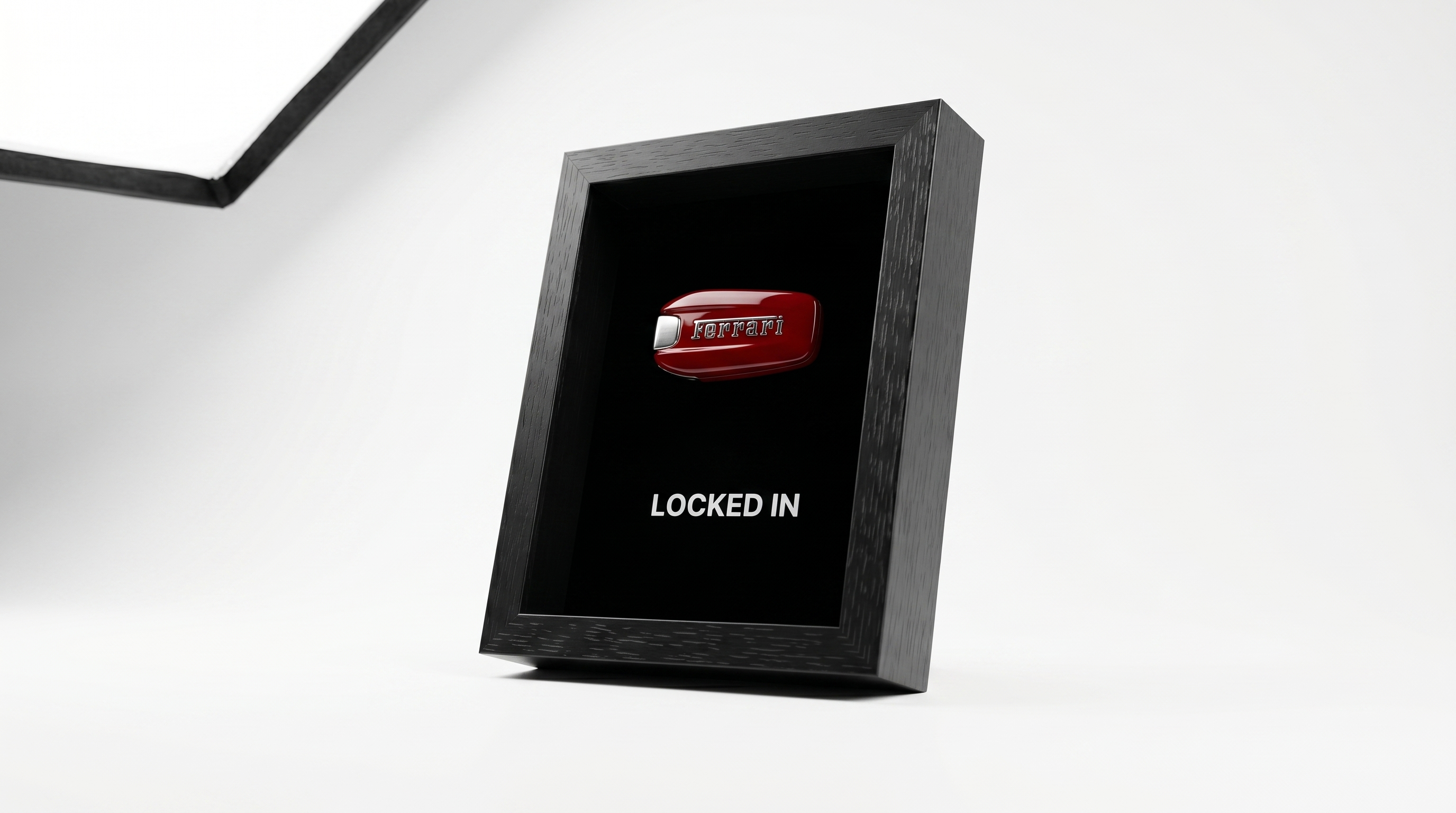 LOCKED IN. — Ferrari Key Art Frame | Limited Edition