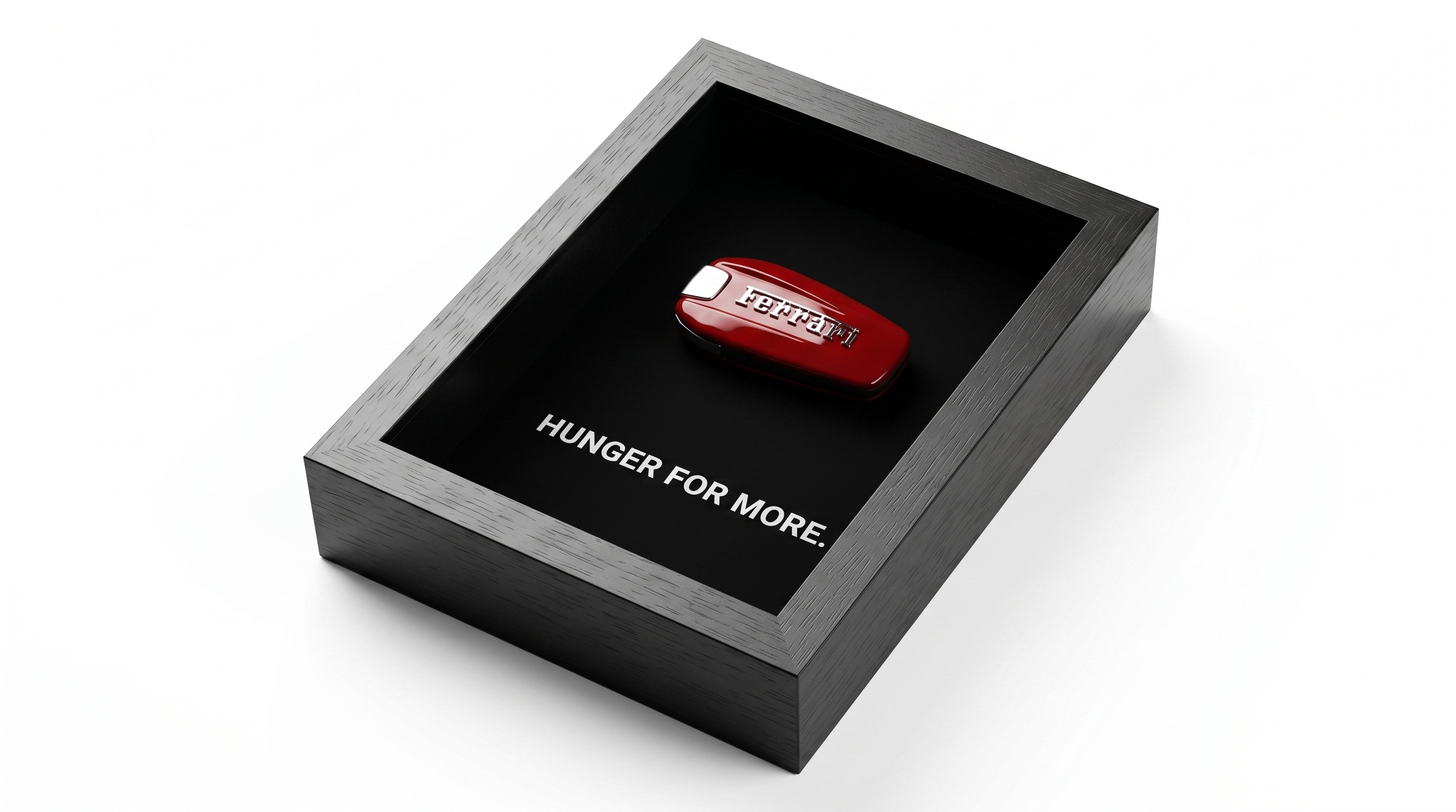 HUNGER FOR MORE. — Ferrari Key Art Frame | Limited Edition