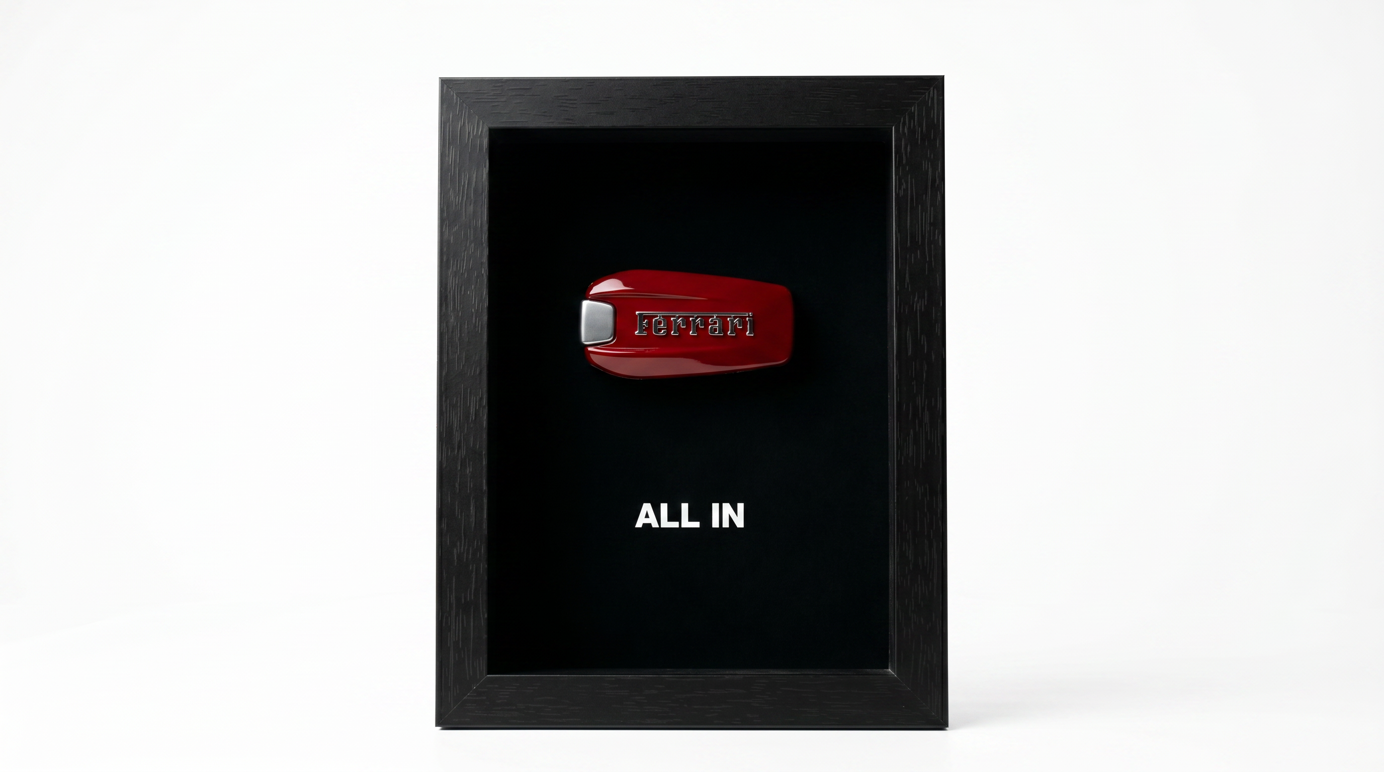 ALL IN. — Ferrari Key Art Frame | Limited Edition
