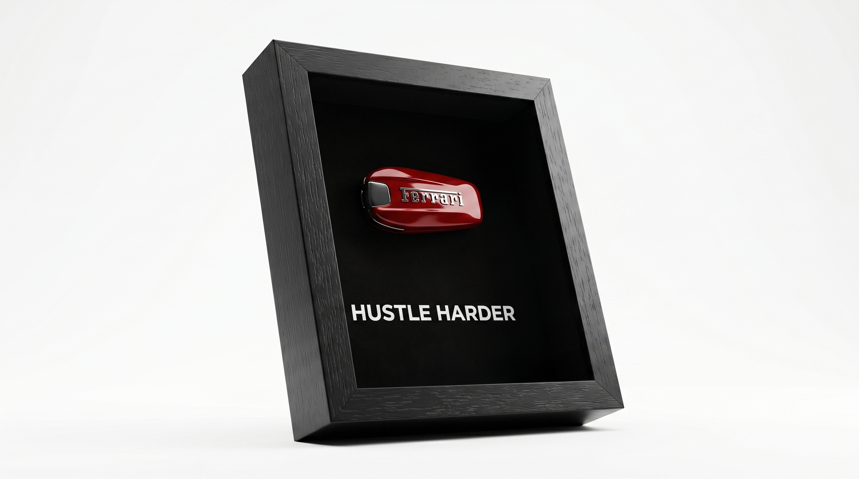 HUSTLE HARDER. — Ferrari Key Art Frame | Limited Edition