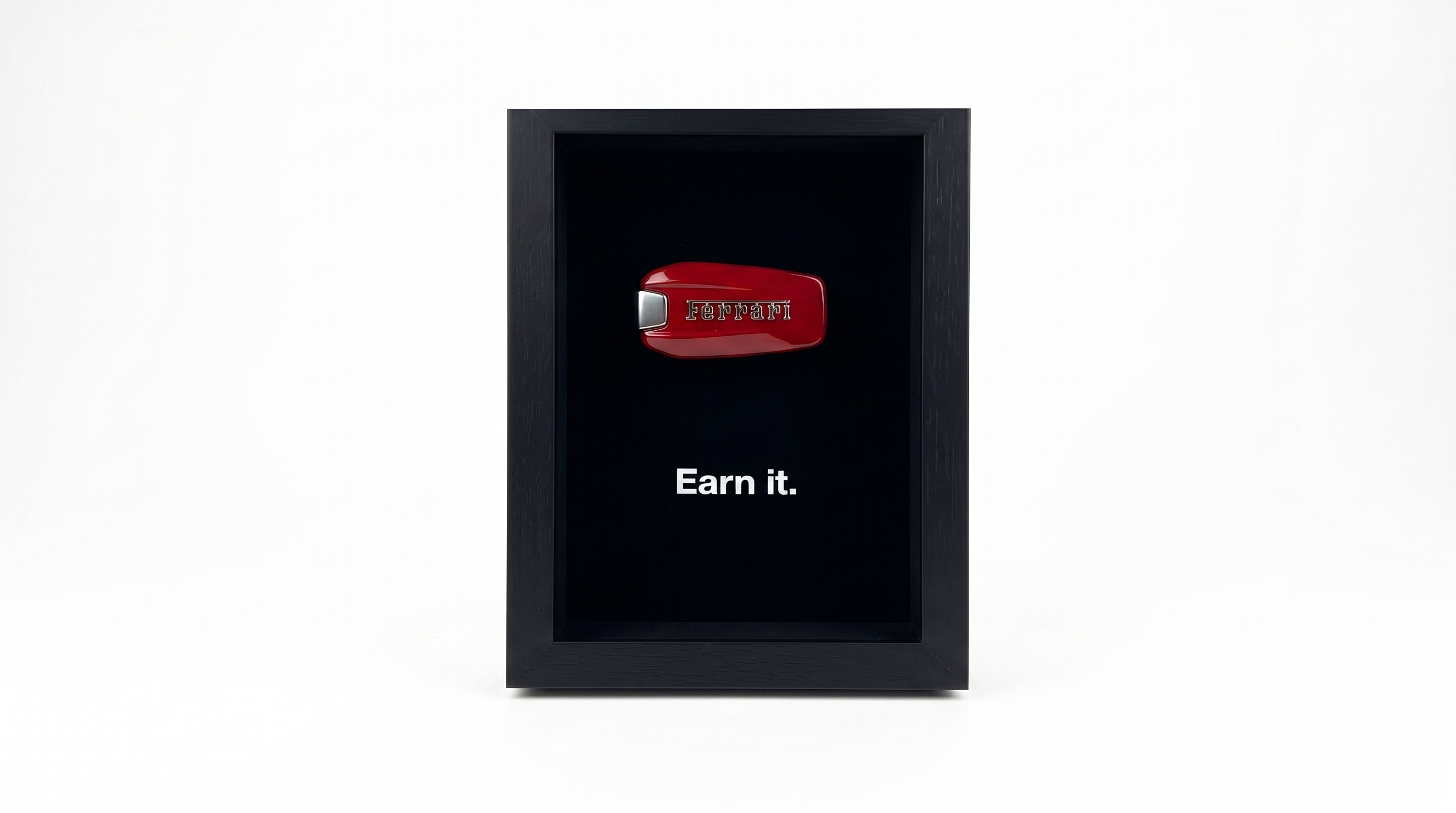 EARN IT. — Ferrari Key Art Frame | Limited Edition