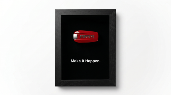 MAKE IT HAPPEN. — Ferrari Key Art Frame | Limited Edition