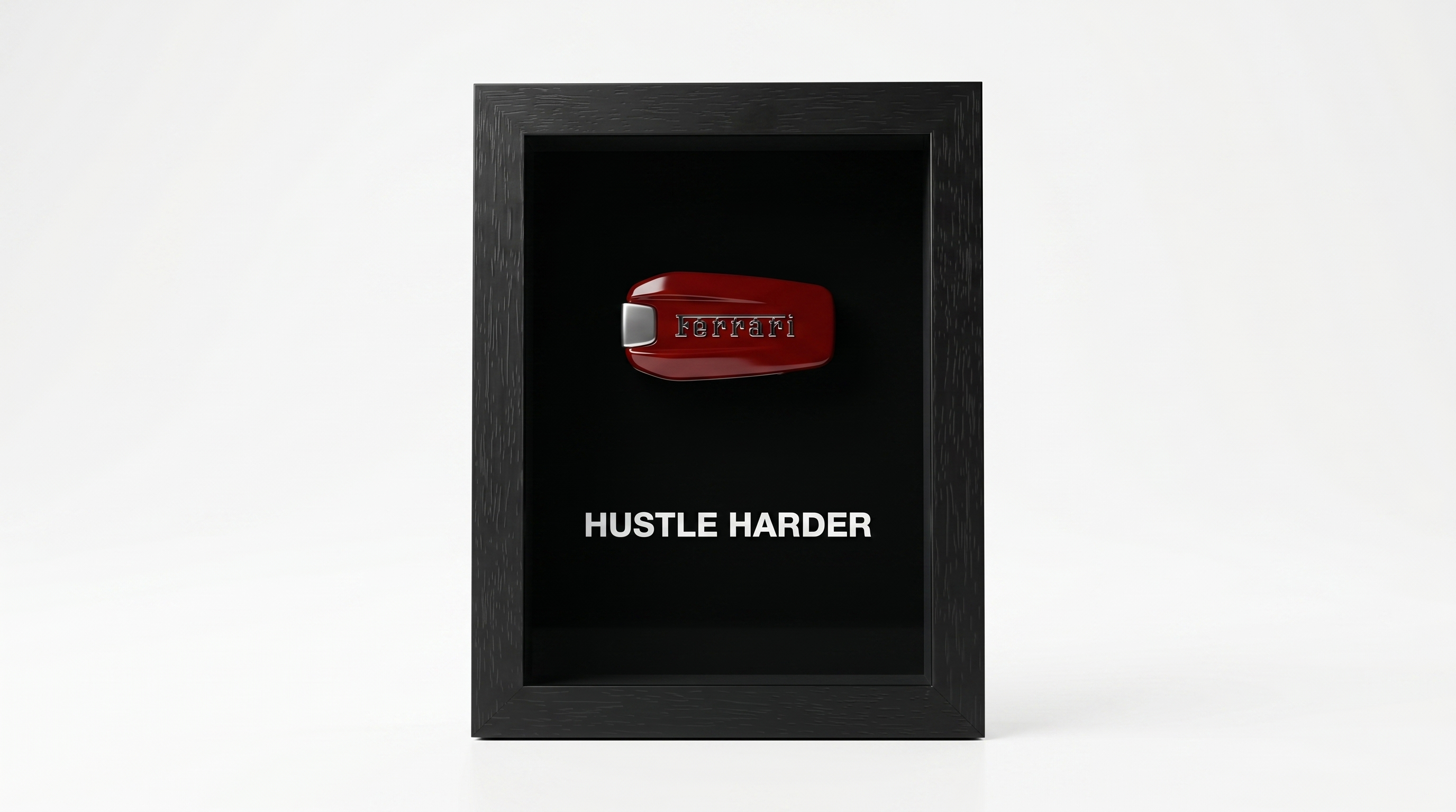 HUSTLE HARDER. — Ferrari Key Art Frame | Limited Edition