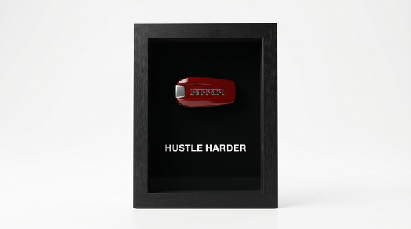 HUSTLE HARDER. — Ferrari Key Art Frame | Limited Edition
